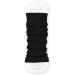STEVEN Girl Cotton Calf Leg Warmers - Black | Warm & Comfortable Undersuits for Kids | Ribbed & Stylish | Ideal for Young Dancers - Buy Online on GoSupps.com
