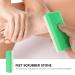 Minkissy 2-in-1 Foot Bimsstein Scrubber Pumice Stone for Smooth Feet & Dead Skin Removal Perfect for Chicken Eyes & Cracked Heels Eco-Friendly PU Animal Crispy Green - Buy Online on GoSupps.com