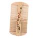 Holibanna Peigne Bambou Double Face Dents Fines Pour D m lage Et limination Des Pellicules Soin D licat Du Chevelu Pour Hommes Femmes Chiens Et Chats Toilettage Des Animaux