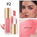 Face Blush with Cushion Applicator Liquid Blush for Cheeks Long Lasting & Smooth Creamy Formula Lightweight Blush Stick Blush Wand Crystal Pink 02# 8 ml (Pack of 1) - Buy Online on GoSupps.com