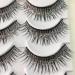 YOXIER Super Soft False Eyelashes Girls 5 Pairs/set Glitter Sequins Dramatic 3d Wispy Curly Fluffy Reusable Women Fake Lashes Stage Performance Party Makeup Black - Buy Online on GoSupps.com