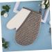 FOMIYES 2pcs Exfoliating Scrub Gloves for Body Massage and Shower, Loofah Bath Towels - Buy Online on GoSupps.com