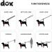 Ddoxx Nylon Dog Leash 2m - Dual Leash for Small & Large Dogs | Durable 3-Fold Design | Perfect for Walking Running & Training - Buy Online on GoSupps.com