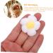 SEWOART 10pcs Hairpin Accessories Floral Yarn Toddler Wedding Assorted Color 2 4X4cm - Buy Online on GoSupps.com