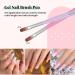 Beetles 7Pcs Poly Extension Gel Nail Brush Set - Blue | For Home & Salon - Buy Online on GoSupps.com