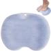 Shower Foot Scrubber with Non-Slip Suction Cups - Pure Foot Care Massage & Smoothness | DE Blue - Buy Online on GoSupps.com