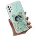 Tivenfezk Nadoli for Samsung Galaxy A33 5G Treibsand B r Astronaut Hidden Stand Shell caricature glitter astronaut stand soft silicone bling cell phone case.