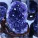 Amethyst Rough Stone 1.4kg Natural Purple Crystal Cluster Natural Uruguay Amethyst cave Decoration + Base
