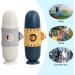 Portable Toothbrush Mug Set - 2 Pieces Travel Case for Kids & Adults Ideal for Camping School & Business Trips - Buy Online on GoSupps.com