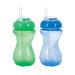 Nuby 2PK No-Spill 10oz Cup with Flexi Straw - Assorted Colors | Leak-proof Design - Buy Online on GoSupps.com