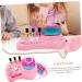 FRCOLOR 1 Set Nail Art Set Toy Kids Nail Polish Kids Playsets Nail Art Decoration Toys for Little Girls Nail Dryer Nail Decorations for Nail Art Child Pink Plastic Decorate Manicure - Buy Online on GoSupps.com