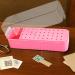 Nail drill case - 40-hole drill bit box with transparent dustproof lid - Presentation box for manicure gel removal and cuticle care - Buy Online on GoSupps.com