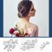 6-Piece Diamond Bridal Hair Clip Set - Rhinestone Pearl & Crystal Wedding Hair Accessories (Fresh Style) - Buy Online on GoSupps.com