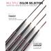 Black Eyebrow Pencil Waterproof | #1 Brow Pencil for Women | Long-lasting Eye Makeup - Buy Online on GoSupps.com