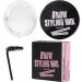  Obesntln Eyebrow wax gel eyebrow wax kit - Clear eyebrow wax and brush | Long-lasting waterproof eyebrow wax daily makeup eyebrow enhancer for - Buy Online on GoSupps.com