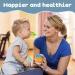 Silicone Baby Teething Toys Set - Cold Frozen Teethers for Babies 0-18 Months - BPA Free - Cactus and Snail Blue/Green-2pack - Buy Online on GoSupps.com