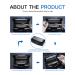 Plastic Sterilizing Tray Box for Nail Art Tools - Black Sterilizer for Salon and Home Use - Buy Online on GoSupps.com
