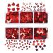 DIY Nail Supplies Shiny Love Heart Nail Decoration Decals Stickers Nail Art Sequins(02)
