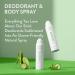 Native Deodorant & Body Spray Contains Naturally Derived Ingredients | Deodorant for Women and Men All Day Odor Protection Aluminum and Hydrocarbon Propellant Free | Cucumber & Mint - Buy Online on GoSupps.com