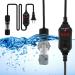 25W Aquarium Heater Fish Tank Water Heater w/Digital Display External Temperature Controller Auto Power-Off Thermostat Heating Rod Over-Temperature Water Shortage Protect for 1-5Gallon Tank-US Plug 25w- Us Fahrenheit