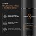 Stubble & Stache Men's Face & Beard Wash | Fragrance-Free Daily Cleanser with Niacinamide Aloe Vera & Green Tea - 3.4 fl oz - Buy Online on GoSupps.com