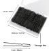 200PCS Black Hair Pins for Buns - Bobby Pins for Long & Thick Hair - Hair Accessories for Women - Bun Maker for Wedding Bride - Hairdressing Clips with Storage Box - Buy Online on GoSupps.com