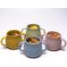 Silicone 2-in-1 Sippy N Snack Cup - BPA Free, No Spill, Drop Proof, Blue - Dishwasher & Microwave Safe - Buy Online on GoSupps.com