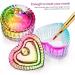 FOMIYES 6 Pcs Colorful Crystal Cup Liquid Storage Containers Glass Bowls Colored Glass Color Run Powder Nail Tips for Acrylic Nails Professional Petri Dish Glass Dappen Dish for Monomer - Buy Online on GoSupps.com