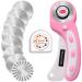 WhisperDream 45mm Rotary Cutter - Pink Rotary Cutter with Ergonomic Safety Design - 8 Extra Replacement Blades Included, 45mm Rotary Cutter Great for Sewing, Quilting Supplies, Fabric and Crafts Rotary Cutter Pink