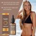  CGACCSD Sunless tanning drops drinkable sunless tanning drops 60 ml nourishing self-tanning tanning drops nourishing and moisturizing promoting a natural tan - Buy Online on GoSupps.com