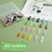 100PCS Snap Mini Hair Clips for Kids - Non-Slip Metal Barrettes in 20 Colors, Perfect for Girls & Toddlers - Buy Online on GoSupps.com