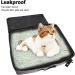 Travel Cat Litter Box - Portable Waterproof Scratch Resistant & Foldable | Ideal for Car & Travel - Buy Online on GoSupps.com