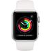 Apple Watch Series 3 (GPS 38mm) Silver Aluminum Case White Sport Band - Renewed - Buy Online on GoSupps.com