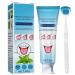 Tongue Cleaner Gel with Tongue Brush Tongue Scraper Tongue Cleaner Kit Fresh Mint Tongue Cleaner Gel for Reduce Bad Breath and Maintain Mouth Health (Classic)