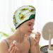 Microfiber Hair Drying Cap | Cartoon Fruit Towel Quick Drying for Curly & Thick Hair - Buy Online on GoSupps.com