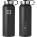 IRON FLASK 40oz Sports Water Bottle - Vacuum Insulated Stainless Steel - Leak Proof - Midnight Black - Buy Online on GoSupps.com