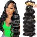 Body Wave Bundles Human Hair Bundles 10A Grade 100% Unprocessed Brazilian Virgin Hair Bundles Body Weave Wavy Bundles Human Hair (20 22 24 26) Body Wave Bundles 20 22 24 26