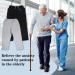 Nephrostomy Bag Pants for Men/Women | Catheter Urine Bag with Double Pockets | XXL Black Ostomy Supplies - Buy Online on GoSupps.com