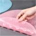 Massage Pillow Brush for Lazy Washing | Silicone Foot & Back Cleaner | 31cm Round Bath Artifact - Blue - Buy Online on GoSupps.com