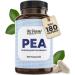 PEA Caspseln 300 mg (180 Capsules) - Palmitoylethanolamide 300 mg per hard capsule - Laboratory Tested - Vegan - High Dosed (1 x 180 Capsules)