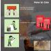 DIBBATU Fire Blanket 39x39 inch - Kitchen & Home Safety Suppression Blanket for Fireplace, Grill, Car, Office, Warehouse - Flame Retardant Emergency Shield - Buy Online on GoSupps.com