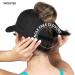 Ponyflo Active Ponytail Hat for Women - High Ponytail Baseball Cap in Black - Buy Online on GoSupps.com