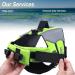 Vivaglory Neon Yellow XL Dog Rescue Vest - Removable Front-Wheel Drive Reflective Caps Perfect for Swimming & Boating (Chest 78-96cm) - Buy Online on GoSupps.com