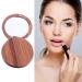 Beaupretty Small Compact Mirror - Wooden Cosmetic Mirror for Outdoor Makeup and Travel - Buy Online on GoSupps.com