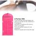 ZJchao Wig Pockets Storage - Dust-Proof Hair Extensions Carrier with Zipper | Rose Red - Buy Online on GoSupps.com