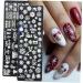 Onsinic Christmas Nail Stamper Kit - 6 Piece Art Stamping Plates with Snowflakes & Christmas Tree Images for Winter Manicure - Perfect for Women & Girls' Salon Decoration - Buy Online on GoSupps.com