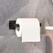 VAEHOLD Self Adhesive Toilet Paper Holder - Stainless Steel Brushed, Black Finish - Buy Online on GoSupps.com