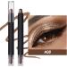 Double-ended highlight stick eye shadow sticks with brush shiny highlighting stick for eyes Long Lasting & Waterproof Shimmer Eyeshadow Stick Set for Eyes (07+08) - Buy Online on GoSupps.com