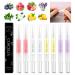 8Pcs Nail Cuticle Oil Pen Set Cuticle Revitalizer Oil Pen for Nail Treatment Care Nail Softener and Strengthener with Natural Ingredients Moist Gel Nail Treatment Nourishment