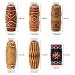 Spiral Style 27 Pieces Hair Jewelry for Women and Men - DIY Mix Hair Beads for Braids and Dreadlocks - Buy Online on GoSupps.com